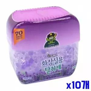 [제이큐]WL 라벤더향 화장실용 탈취제 300g x10개