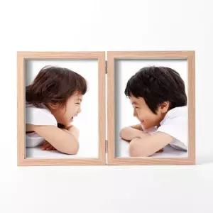 홈스타일링 리크플 2단 6x8 포토프레임 스토리액자 액자 접이식