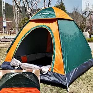 3~4인용 5인이상 야외용 원터치텐트 팝업 오토 간편설치 나들이 낚시용 런웨이브텐트