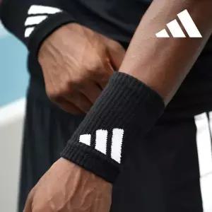 아디다스 손목 보호대 밴드 아대 1세트 농구 테니스 운동 용품 손목아대세트 12cm (블랙) MNS