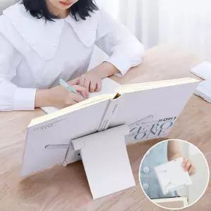 간편휴대 다용도 와이드확장 미니 독서대 공부템 책거치대 각도조절 성경받침대 수험생 도대 독서용 학생