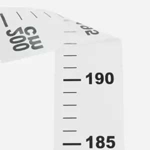 픽픽 투명 키재기 스티커 200CM 유치원환경구성