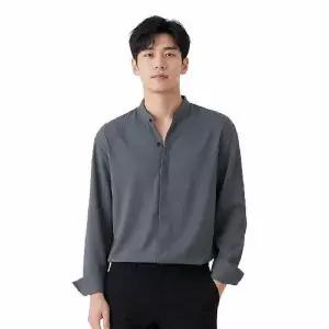 [파파브로]남성 모던 차이나카라 기본핏 셔츠 ON-SHA-QWCAFE09