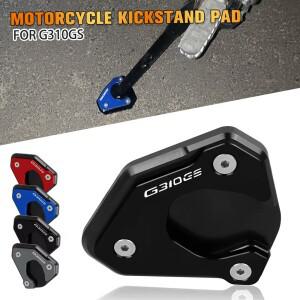 CNC 킥스탠드 익스텐션 플레이트 발 사이드 스탠드 확대 패드 BMW G310GS G 310GS G 310 GS 2017-2023 오토