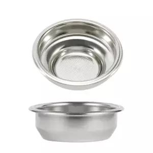 WELHOME 커피 머신용 58mm 에스프레소 필터 바스켓 비압력식 싱글더블 컵 포터필터 바스켓 10-18g 바리스타