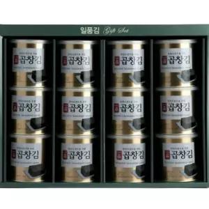 일품 곱창김 30g 12캔 김선물세트 설 추석 선물세트 명절