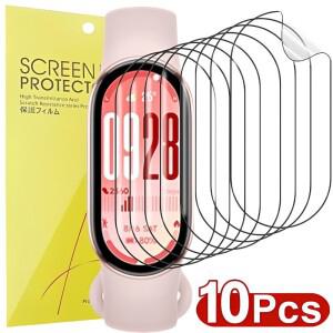 Xiaomi Mi Band 10 9 용 5-10Pcs 하이드로 겔 필름 Miband10 스마트 밴드 액세서리 화면 보호기 소프트