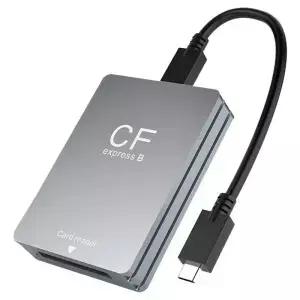 USB C/A 케이블이 포함된 CFexpress Type B 카드 리더기 SLR용 Android/Windows/OS를 지원합니다