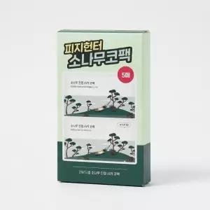 [블랙헤드피지모공] 라운드랩 소나무 진정 시카 바이오셀룰로오스 코팩 5매