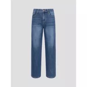 [국내정품] 빈폴 BEANPOLE [Essential] 스트레이트 데님 블루 (BF5721E11P) BF5721E11P