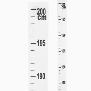 투명 키재기 스티커 200CM 아이키재기 키성장표