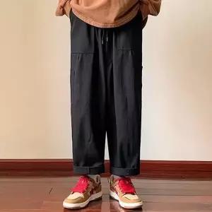 청 스트릿 남자 9부 밴딩바지 5부 슬림 바캉스 선물