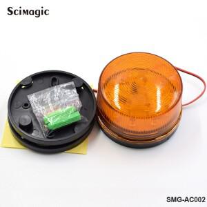12V LED 스트로브 라이트 비상 회전 교통 지시등 자동차 플래시 비콘 주황색 빨간색 경고등