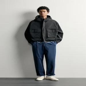 ZARA 워터프루프 릴랙스드 핏 재킷 - 블랙 0155/401/800