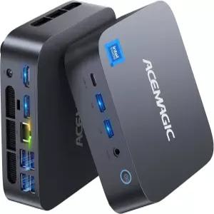 ACEMAGIC 미니 게이밍 PC 인텔 Cere i9 13900HK 32GB RAM 1TB SSD 14C/20T 최대 5.4GHz USB4/HDMI/DP/Wifi