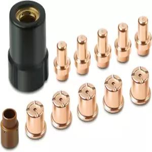 이스트우드 버사컷 40 커터 토치 40Amps 트라피메 CB50 플라즈마 절단 소모품 키트 전극+팁+스월링+쉴드컵