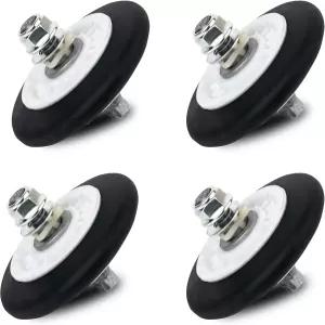 AZ4U For LG DLE5932S DLE8377NM DLE9577WM DLEX5170W Replace Dryer Drum Roller 4pc