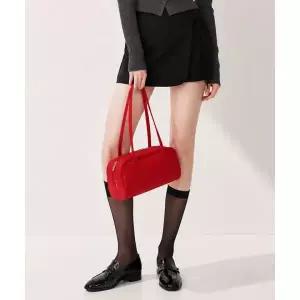 ANDBUTTERUM 멜로우(MELLOW) 새틴 나일론 데일리 볼링백 2450446