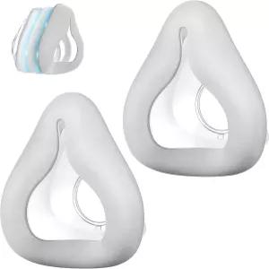 에어핏 F20 및 에어터치 F20용 풀 페이스 쿠션 교체 실리콘 스펀지 패브릭으로 3-in-1 디자인 아늑한 촉감