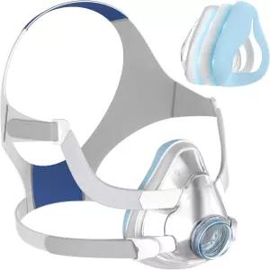 에어핏 F20을 위한 개선된 프레임 세트 풀 페이스 쿠션 헤드 스트랩 및 클립 PCS CPAP 커버 2개 메디컬러의