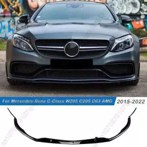 벤츠 C클래스 W205 C205 S205 C63 AMG 15-22 프론트 범퍼 립 디퓨저