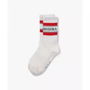 디아도라 diadora 스트라이프 미드 삭스 RED D5343LSC23RDS 518043