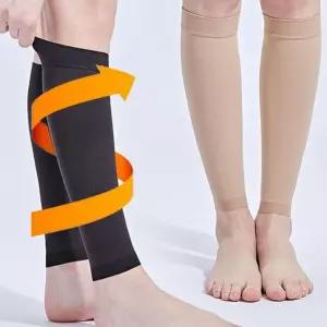종아리압박마사지밴드 압타킹제거 압박밴드 삭스 패션 스킨 두꺼운양말 여성양말 걸프라 고리형 E-F0B62