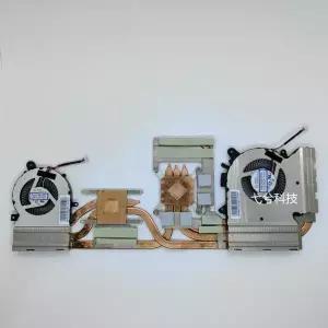 PC부품 MSI GF65-Thin GF66 MS-1581 16W1 N433 DC5V 0.55A PABD08008SH N413 DC5V용 라디에이터가 포함된