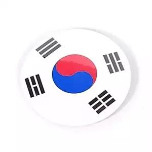 디자인 태극기 뱃지 무궁화 태극기 배지 기념품 한국 여행-WFQT3J8