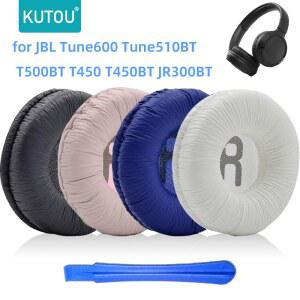 JBL JR300 BT T450BT T500BT Tune 500 510BT 헤드폰 용 KUTOU 이어 패드 Sony MDR ZX110 ZX330BT 헤드셋 쿠션 70mm