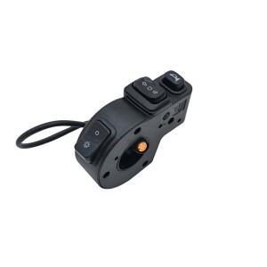 OUXI V8 V20 전기 자전거 5핀 3 in 1 스위치 버튼 경적 방향지시등 교체 부품