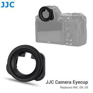 JJC 니콘 호환 Z7 II Z6 Z5 용 라운드 소프트 실리콘 고무 아이 컵, DK-29 컵 아이피스 뷰 파인더 대체