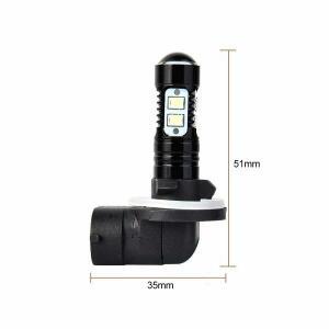 2개입  880 881 H27W/2 LED 라이트 H27 안개등 전구 H11 H8 9006 HB4 5202 H3 PSX26W DRL 주간 주행등