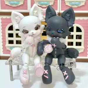 Ufdoll Uma 시리즈 블라인드 박스 미지의 생물 Bjd 인형 1/12 형 바디 움직이는 수집용 귀여운 선물