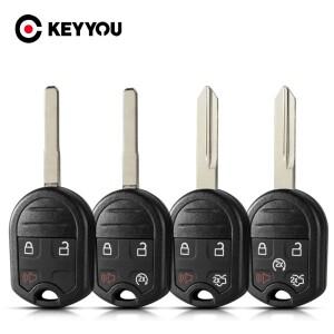 KEYYOU Ford Edge Explorer Ranger Expedition Mustang Escape Taurus Flex Focus Fusion 2007- 원격 자동