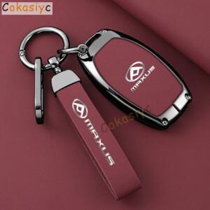 SAIC MAXUS T60 용 합금 자동차 키 케이스 커버  스마트 원격 키리스 보호 쉘  Fob 스킨 거치대 액세서리