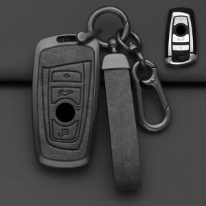알로이  자동차 키 케이스 커버 쉘 포브 BMW 호환 F20 X3 X4 I3 M3 M4 1 5 시리즈 액세서리