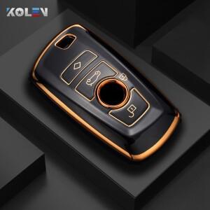 패션 TPU 자동차 원격 키 케이스 커버 셸 BMW 호환 1 3 5 7 시리즈 X4 F10 M4 E34 액세서리