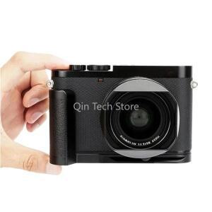 빈티지 카메라 미끄럼 방지 L 자형 보드 손가락 손잡이 핸들 Leica Q2 Q3 Typ116 용 알루미늄 합금베이스