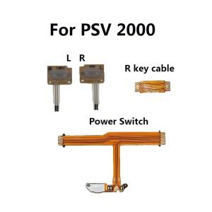 1-5PCS 전원 스위치 플렉스 케이블 L R 버튼 보드 리본 교체 PSVITA 2000 PSV2000용