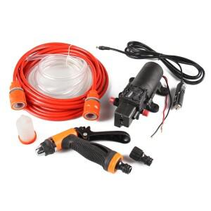 휴대용 고압 자급식 전기 세차 세탁기, 물 펌프 포함 담배 라이터, 12V, 100W, 160PSI