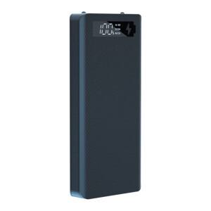 2X 8X18650 배터리 충전기 박스 보조베터리 홀더 DIY 쉘 듀얼 USB 보관함, 표준 Black-A74Z