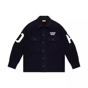 휴먼메이드 [명품] 26SS DA 프린트 밀리터리 셔츠 네이비 HM30SH008 NAVY