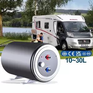화물차차폭등 사이드등 RV 200w 스테인리스 스틸 10L 15L 보트 자동차 캠핑 소형 카라반 저장용 전기 온수