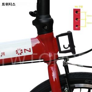TWTOPSE 접이식 자전거 전면 캐리어 블록 2 Brompton 3SIXTY PIKE CAMP Dahon Tern JAVA Fnhon Crius 가방
