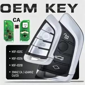 BDM G20 G30 G32 G11 G15 G29 20152019 N5FID21A / ID21B/ID21C 용 OEM 스마트 리모트 키 315MHz CA CG