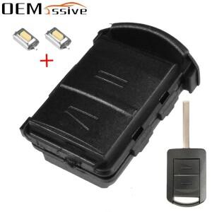 자동차 원격 키 쉘  Opel / Vauxhall Agila Combo Corsa Meriva Tigra 커버  교체 포브 케이스 수리 키트