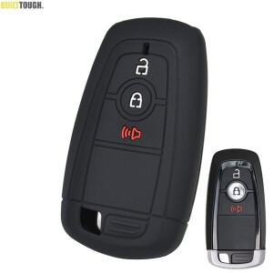 자동차 키 Fob 체인 케이스 커버 셸 3 버튼 실리콘 포드 F 시리즈 퓨전 탈출 레인저 익스플로러   액세서리