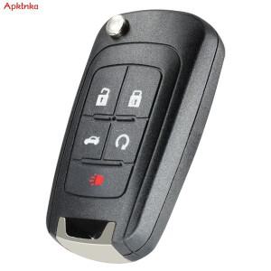 5버튼 쉐보레호환 Cruze Equinox Malibu Opel Vauxhall Corsa Astra Holden Barina Remote 용 자동차 키 쉘