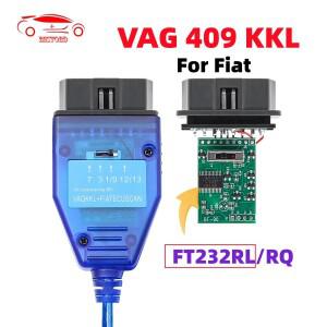 VAG 409 KKL 피아테쿠스칸 FTDI OBD 2 자동차 진단 인터페이스 VCDS 케이블  폭스바겐 아우디 스코다 시트